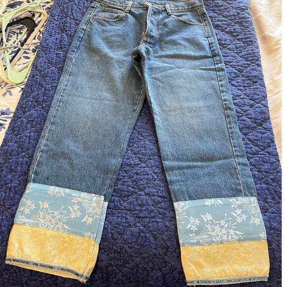 Scott Clothing Denim - Scott Clothing Co. | Women's Size M Jeans w/Tapestry Trim